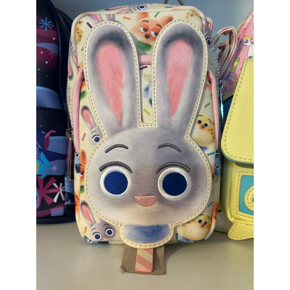 Loungefly Disney Zootopia 2 cell phone crossbody bag with Coin bag